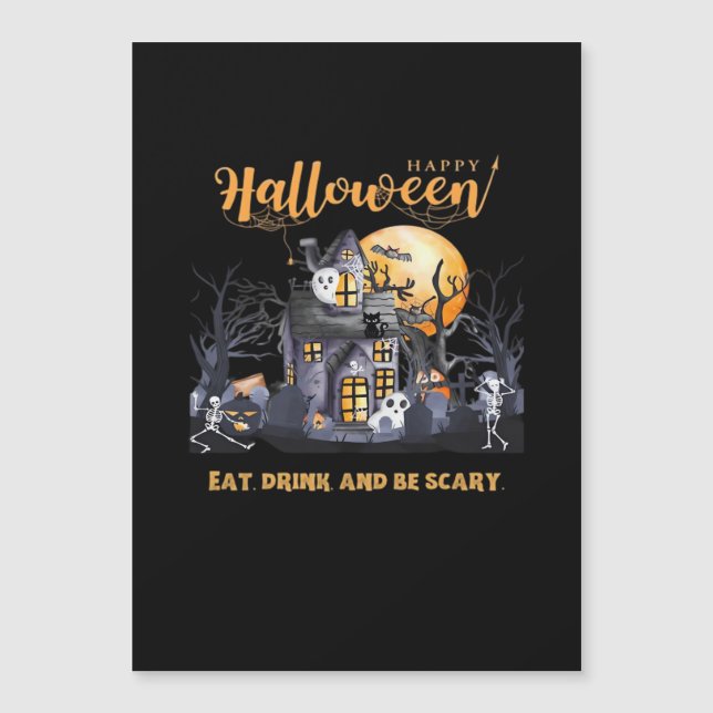 Eat Drink And Be Scary Classic (Anverso)