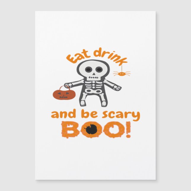 Eat Drink And Be Scary Funny Spooky  (Anverso)