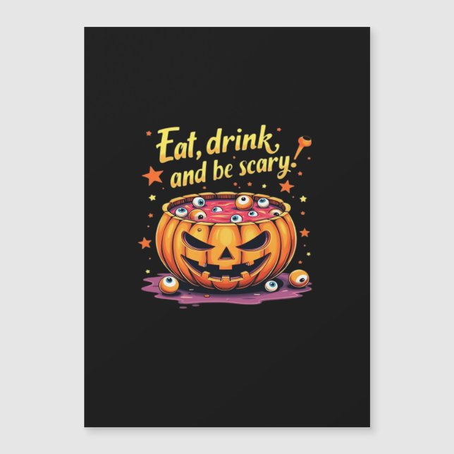 Eat, Drink, and Be Scary Scary Movie Night Hallowe (Anverso)