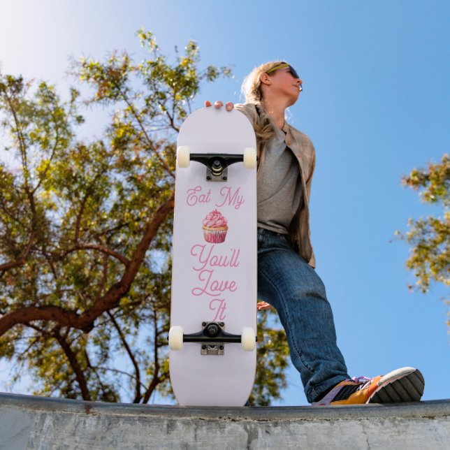 Eat My Muffin Skateboard (Exterior 1)