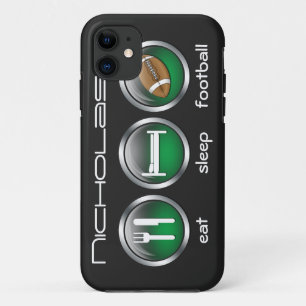 Eat Sleep Football :: Funda para iPhone 5