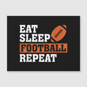 Eat Sleep Football Repetir el asombroso amor Vi