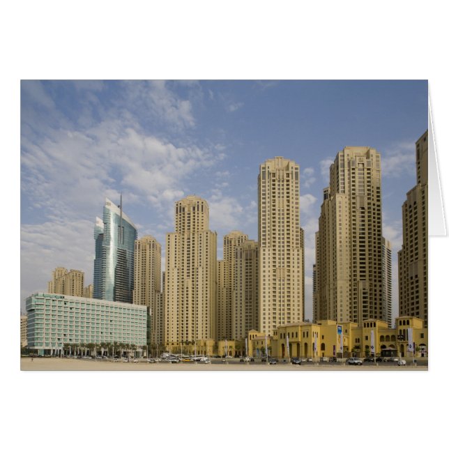 EAU, Dubai, Marina. Jumeirah Beach Residence (Anverso (Horizontal))