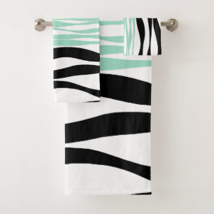Ebb y Flow - Mint Green, White y Black