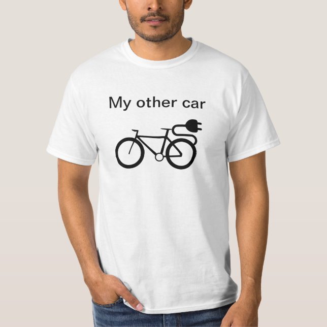 EBike mi otro coche es una camiseta de Ebike (Anverso)