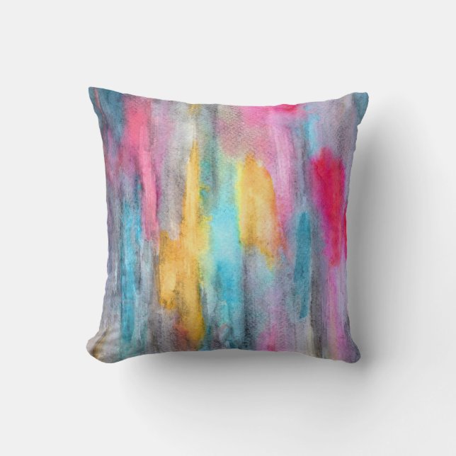 Ebono Almohada rosa arcoiris (Anverso)