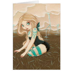 Echador de la tormenta - relámpago de la hada del