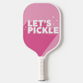 Echemos palas rosadas de pickleball