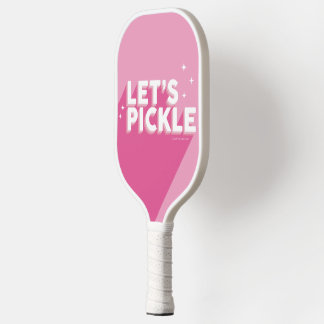 Echemos palas rosadas de pickleball