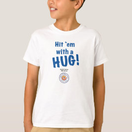 ¡Échenlos con un ABRAZO! Camiseta Hanes para niños