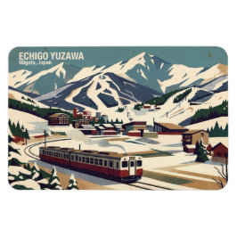 Echigo Yuzawa 越後湯沢 Niigata 新潟 - Imán para nevera