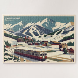 Echigo Yuzawa 越後湯沢 Niigata 新潟 - Rompecabezas 1014
