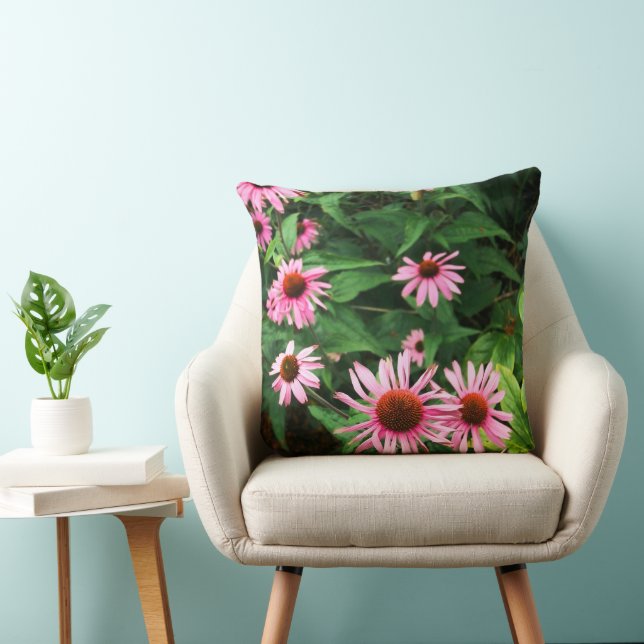 Echinacea Purpurea, Cojín decorativo de la Conflor (Silla)