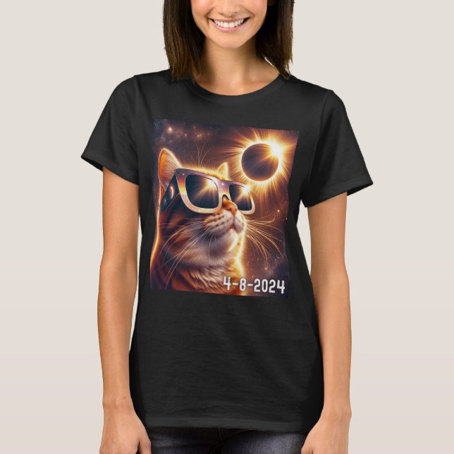 Eclipse De Camisa Solar 2024 Con Gles (Anverso)