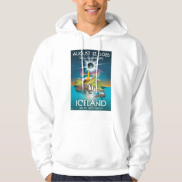 eclipse de Islandia 2026 - sudadera 
