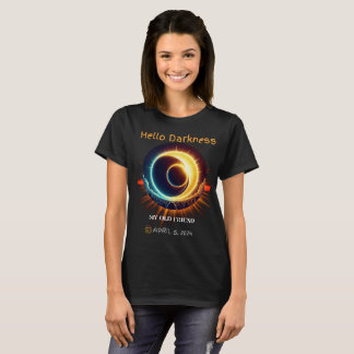 Eclipse solar 08 de abril de 2024 camiseta