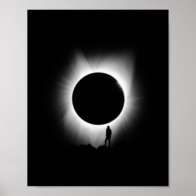 Eclipse solar 2024 Arte de eclipse solar de arte (Frente)
