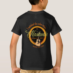 Eclipse solar camiseta de Nashville Kid