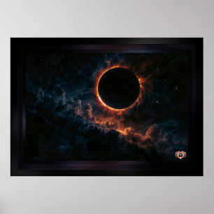 Eclipse solar que inspira arte Awe AI por Xzendor7