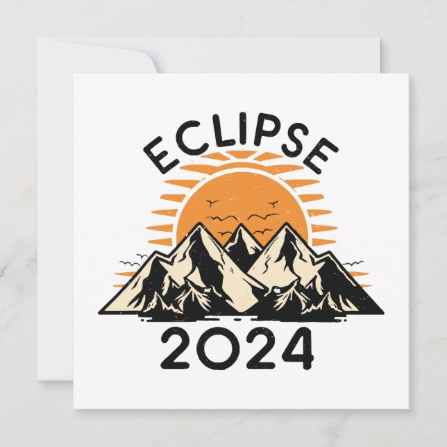 Eclipse solar total 2024 (Anverso)