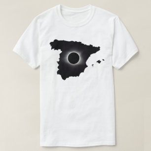 Eclipse solar total 2026 Camiseta de campo España