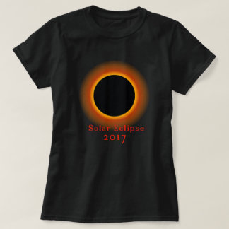 Eclipse solar total de camiseta 2017