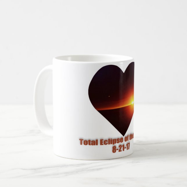 Eclipse total de la taza de café del corazón (Anverso izquierdo)
