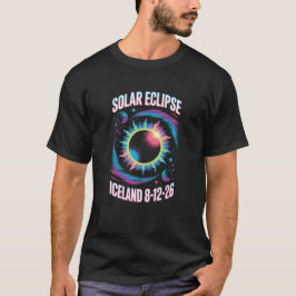 Eclipse Total de Sol 12 de agosto de 2026 Camiseta