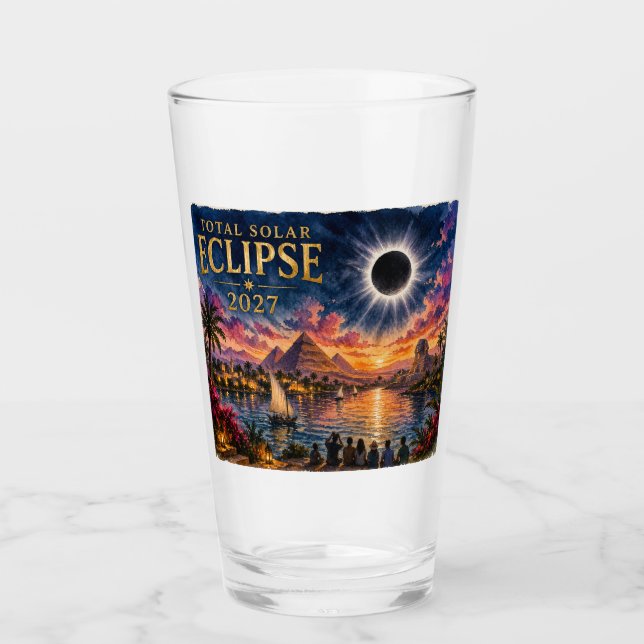 Eclipse Total Solar 2027 Egipto (Anverso)