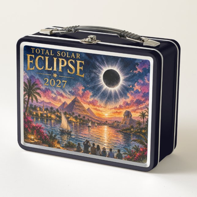 Eclipse Total Solar 2027 Egipto (Anverso)