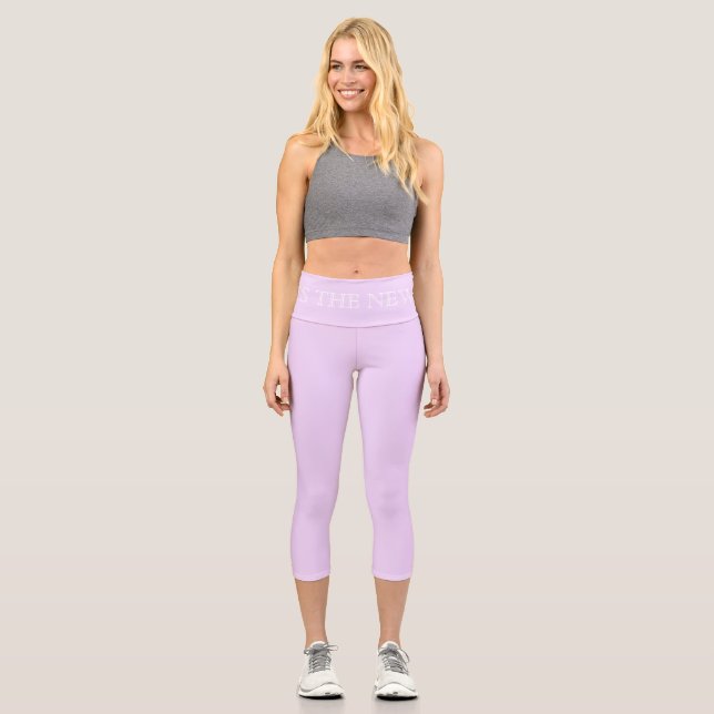 Eco Es La Nueva Moda Capri Leggings (Anverso)