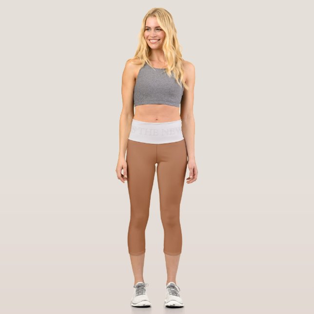 Eco Es La Nueva Moda Capri Leggings (Anverso)