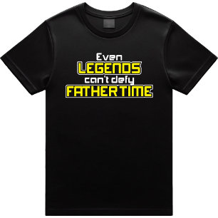 Eco eterno Padre Tiempo Camiseta