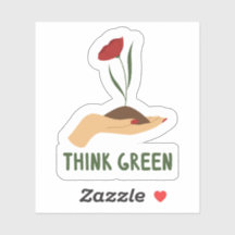 Eco Friendly Personalizado-Cut Vinyl Pegatina Thin