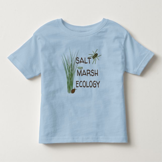 Ecología del saladar - camiseta del niño (Anverso)