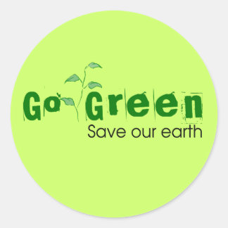 Ecológico | Ir Pegatinas verdes