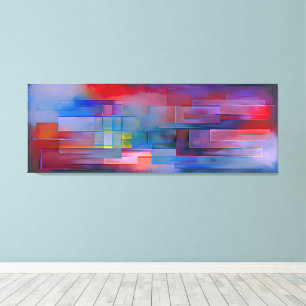 "Ecos de geometría" arte abstracto contemporáneo