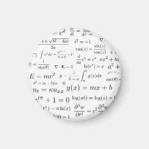 Ecuaciones del imán de la matemáticas y de la