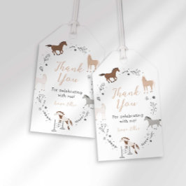 Ecuestres occidentales gracias etiquetas