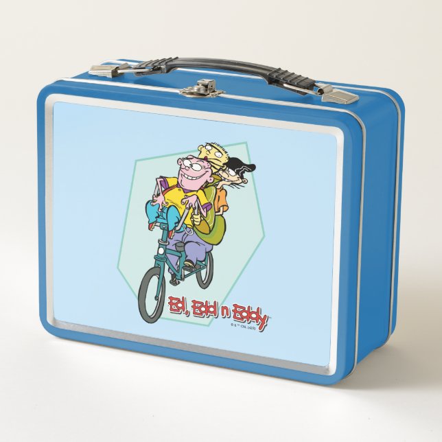 Ed, Edd, y Eddy en una bicicleta (Anverso)
