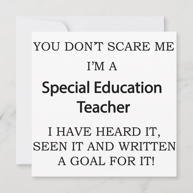 Ed Especial. Profesora (Anverso)