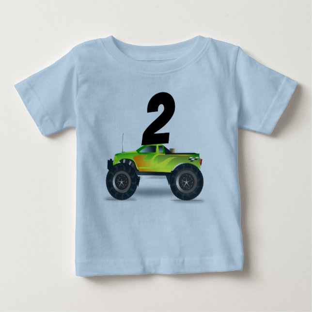 EDAD 2 CAMISETA DE DOS MONSTRUOS (Anverso)