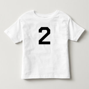 Edad 2 dos camisetas