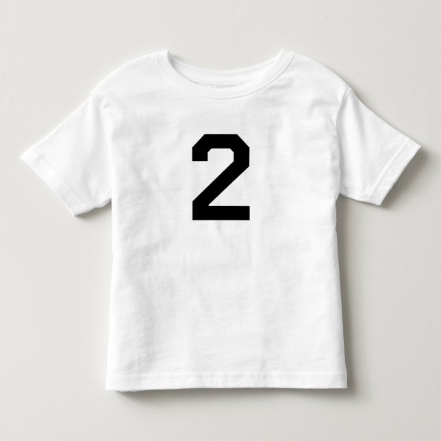 Edad 2 dos camisetas (Anverso)
