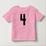 EDAD 4 CUATRO CAMISETAS DE FUNNY JERSEY<br><div class="desc">CAMISETAS DE EDAD 4</div>