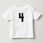 EDAD 4 CUATRO CAMISETAS DE FUNNY JERSEY<br><div class="desc">CAMISETAS DE EDAD 4</div>