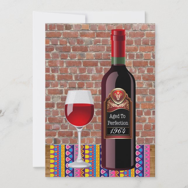 Edad a Cumpleaños de Perfección / Otra Invitación (Anverso)