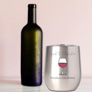 Edad A Perfección Vino 60 cumpleaños