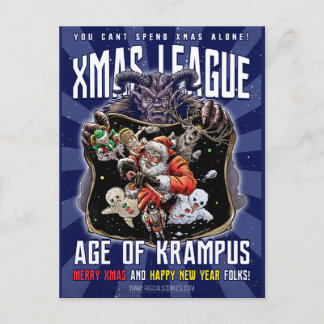 Edad de la liga de Navidad de Krampus