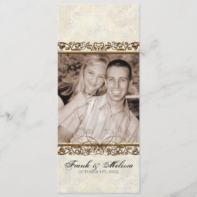 Edad de Oro de la Elegancia, Programa de Bodas de  (Anverso)